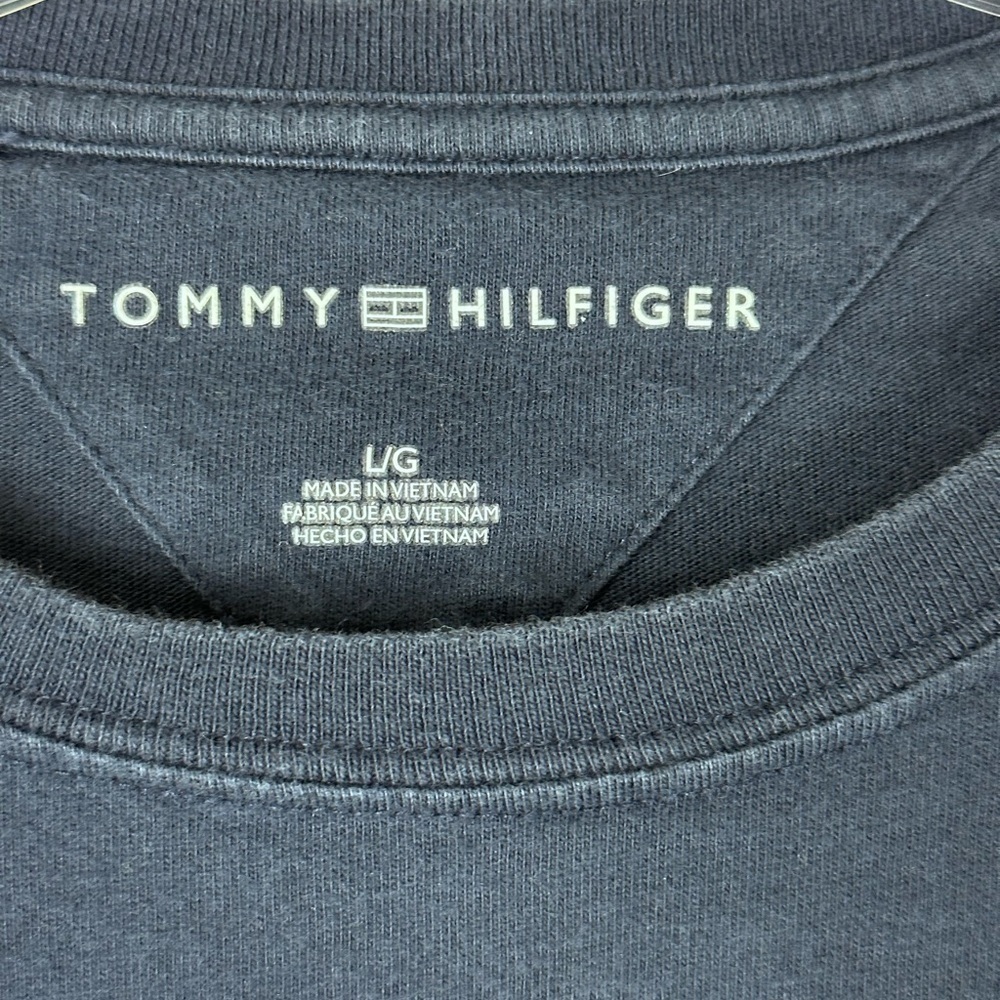 Men's Basic Crew Neck Embroidered Short Sleeve Tee - Picture 2 of 7